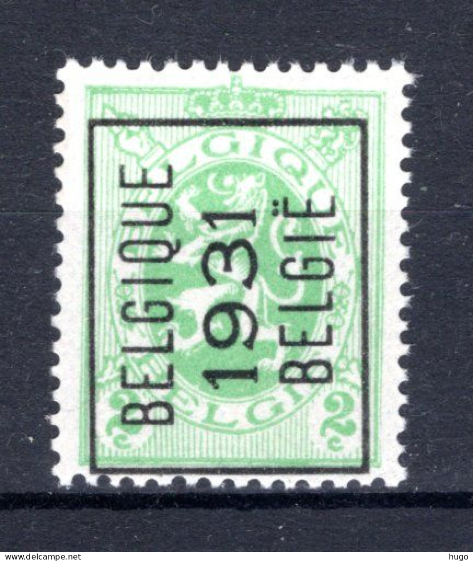 PRE245A MNH** 1931 - BELGIQUE 1931 BELGIE - Typos 1929-37 (Lion Héraldique)