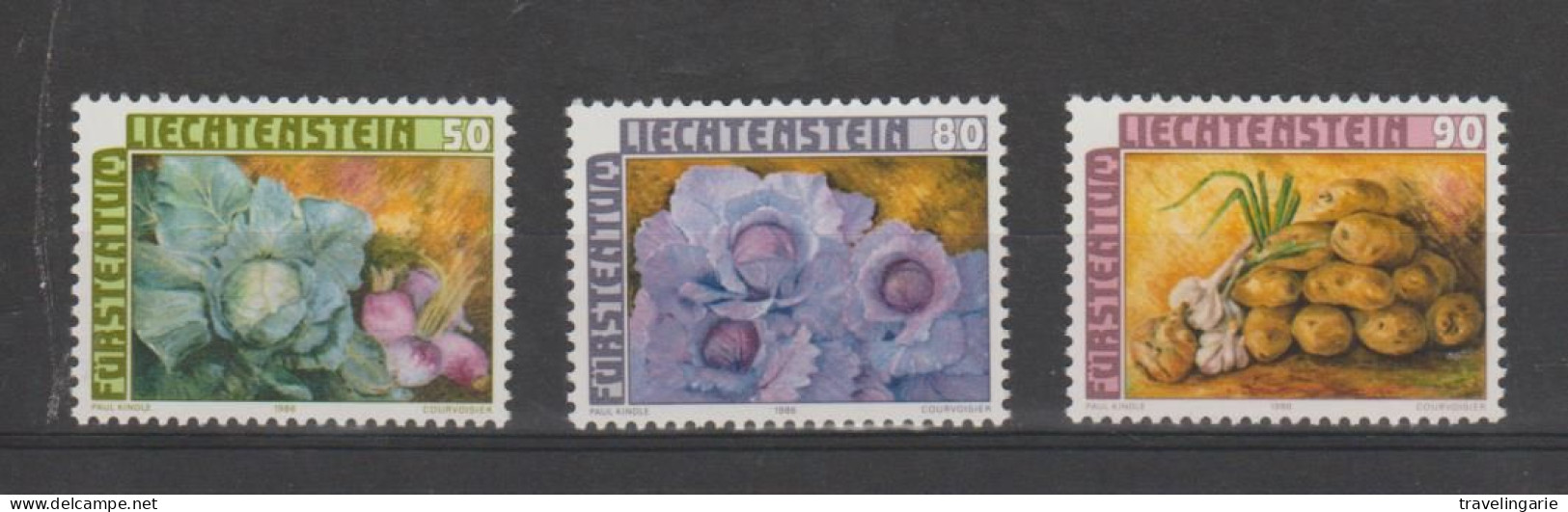 Liechtenstein 1986 Agricultural Produce ** MNH - Unused Stamps