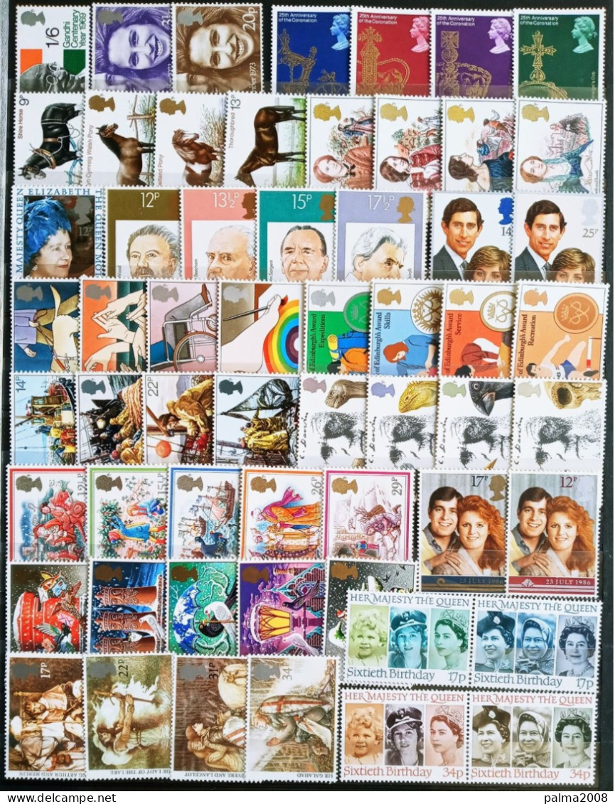 INGLATERRA - IVERT LOTE 17 SERIES COMPLETAS NUEVOS ** - LOS DE LA FOTO - Unused Stamps