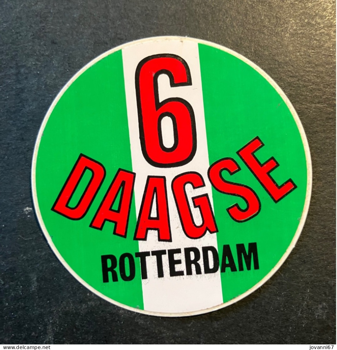 6 Daagse Rotterdam -  Sticker - Cyclisme - Ciclismo -wielrennen - Cycling