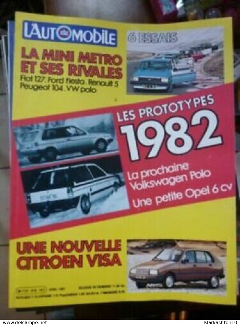 Magazine N418 Prototypes Nouvelle Visa Mensu - Non Classés
