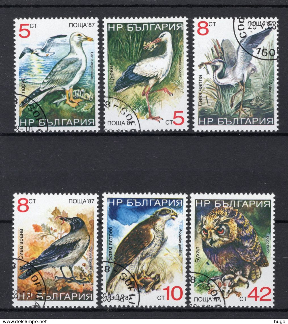 BULGARIJE Yt. 3222/3227° Gestempeld 1988 - Used Stamps