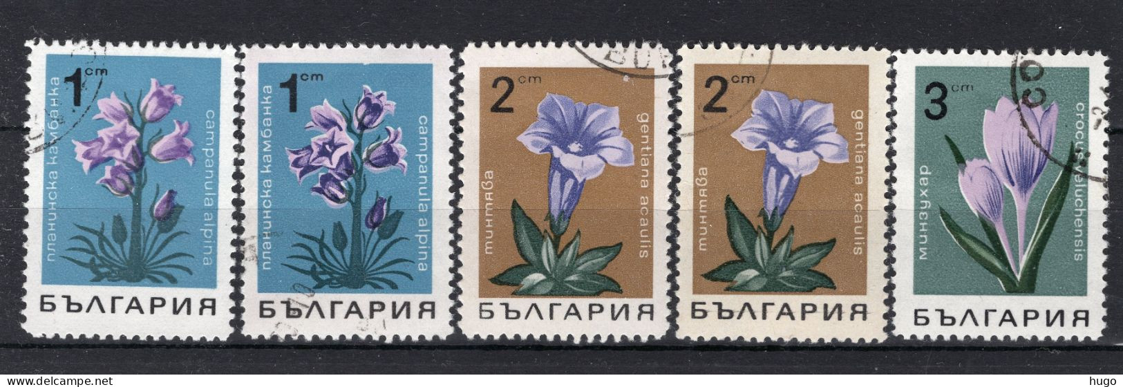 BULGARIJE Yt. 1583/1585° Gestempeld 1968 - Used Stamps