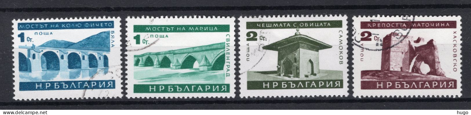 BULGARIJE Yt. 1407/1410° Gestempeld 1966 - Used Stamps