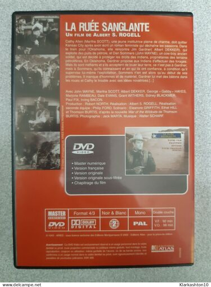 DVD Film - Classique Estern Rare - La Ruée Sanglante - Other & Unclassified