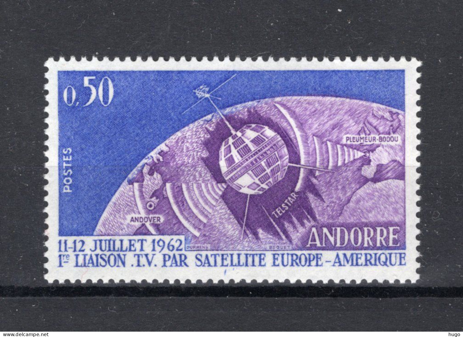 ANDORRA FR Yt. 165 MH 1962 - Unused Stamps