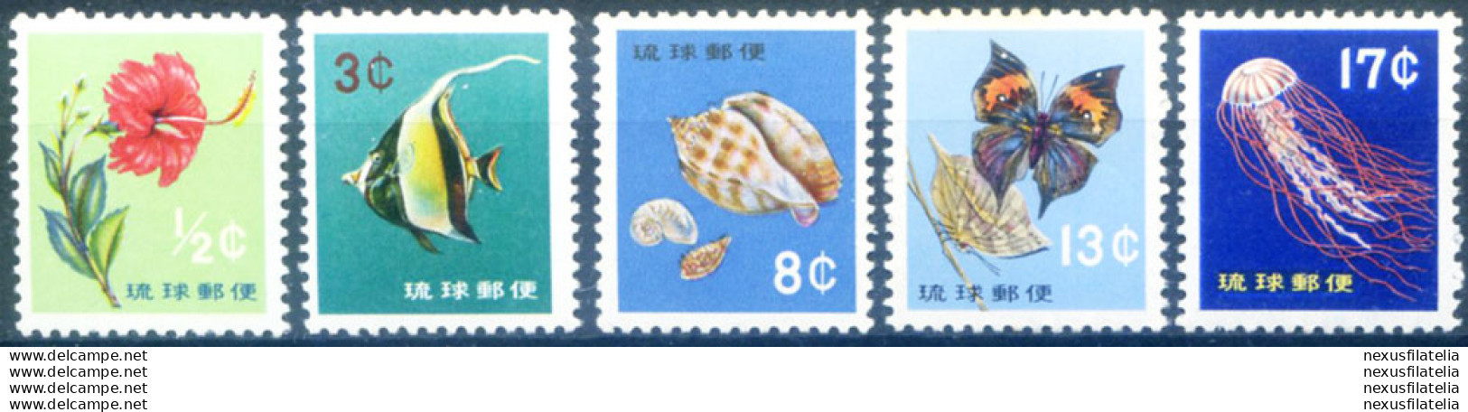 Definitiva. Flora E Fauna 1960-1962. - Ryukyu Islands