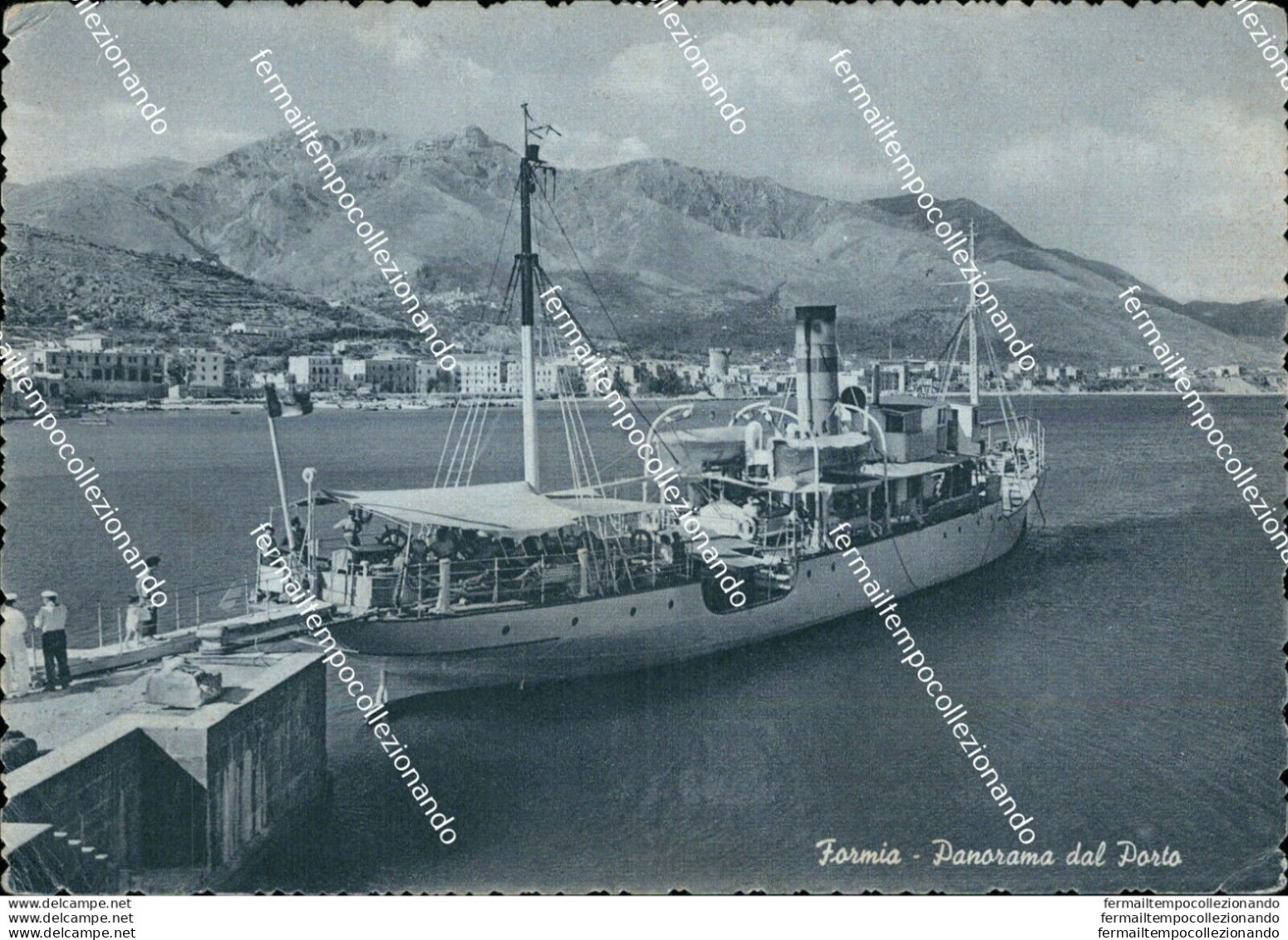 Bi168 Cartolina Formia Panorama Dal Porto Provincia Di Latina - Latina