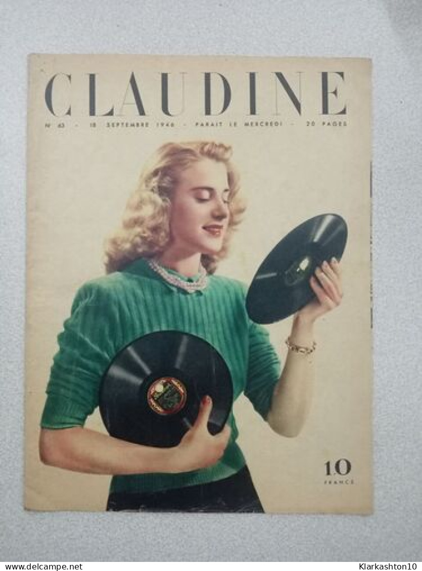 CLAUDINE N°63 - Non Classificati