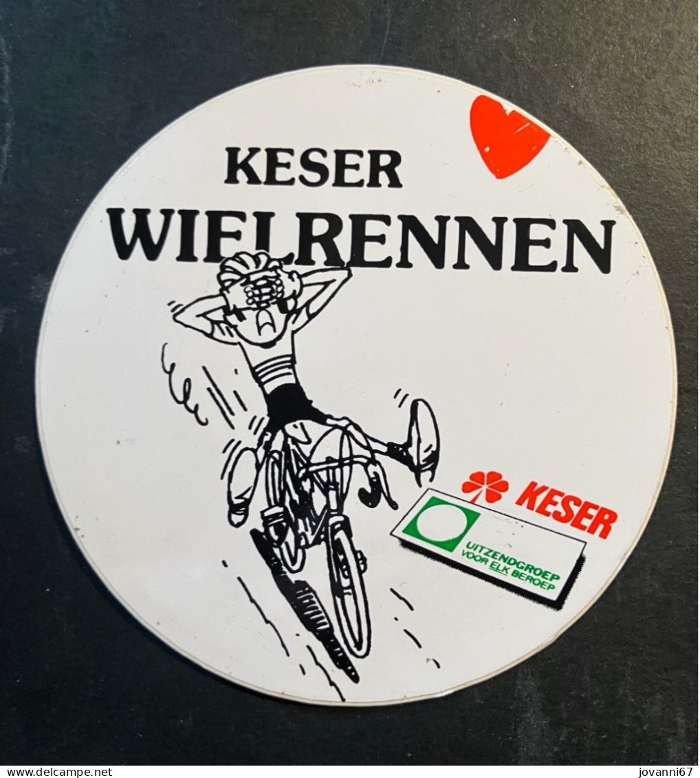 Keser -  Sticker - Cyclisme - Ciclismo -wielrennen - Radsport