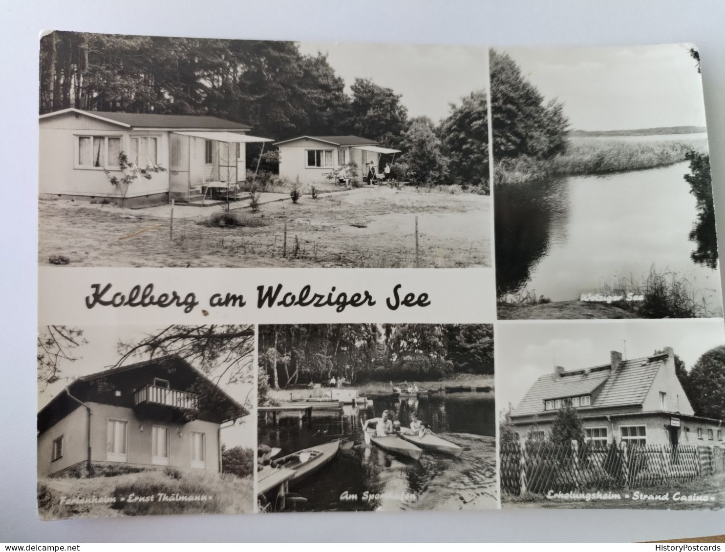 Kolberg Am Wolziger See, Ferienheime, 1974 - Teupitz