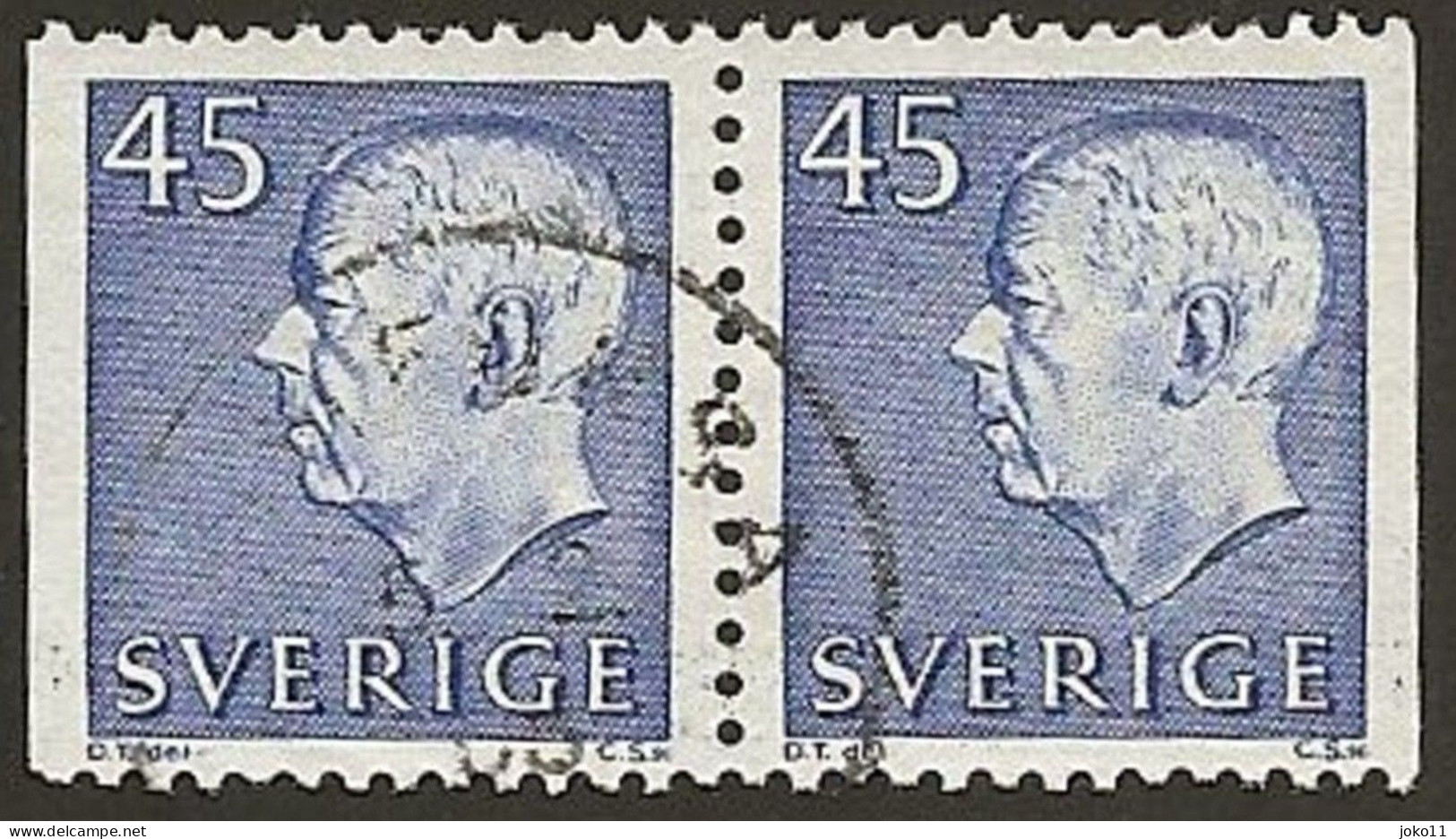 Schweden, 1967, Michel-Nr. 586 D/D, Gestempelt - Oblitérés