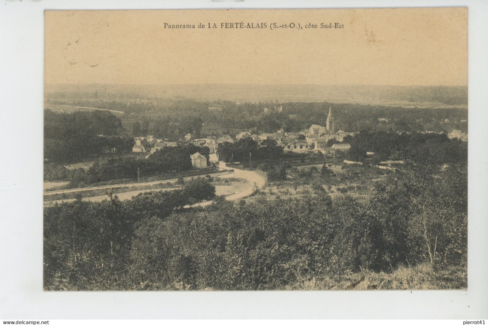 LA FERTÉ ALAIS - Panorama , Côté Sud Est - La Ferte Alais