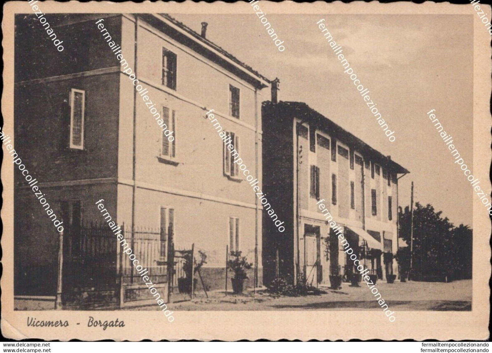 Bc703  Cartolina Vicomero Borgata Provincia Di Parma Emilia Romagna - Parma