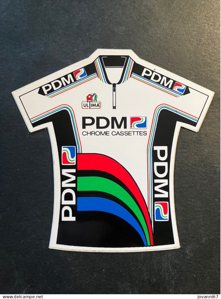 PDM -  Sticker - Cyclisme - Ciclismo -wielrennen - Cycling