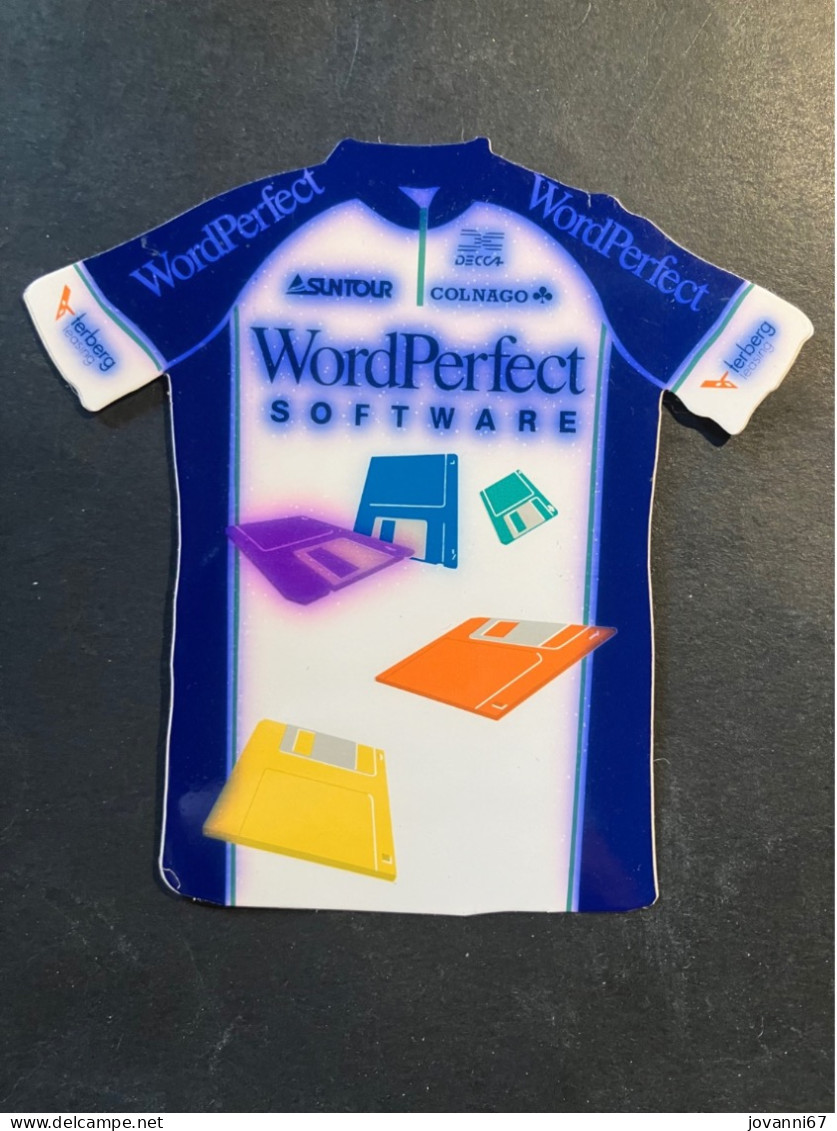 WordPerfect -  Sticker - Cyclisme - Ciclismo -wielrennen - Radsport