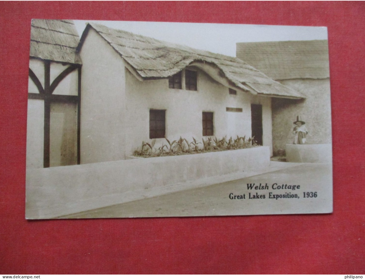 RPPC Welsh Cottage Great Lakes Exposition. 1936  Ref 6412 - Esposizioni