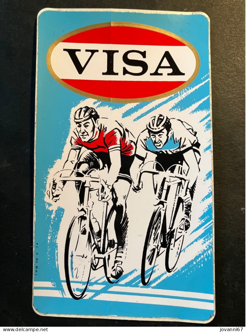 Visa -  Sticker - Cyclisme - Ciclismo -wielrennen - Cyclisme