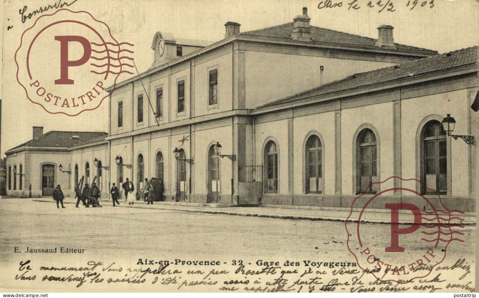 FRANCIA. FRANCE. AIX EN PROVENCE - Gare Des Voyageurs - Aix En Provence