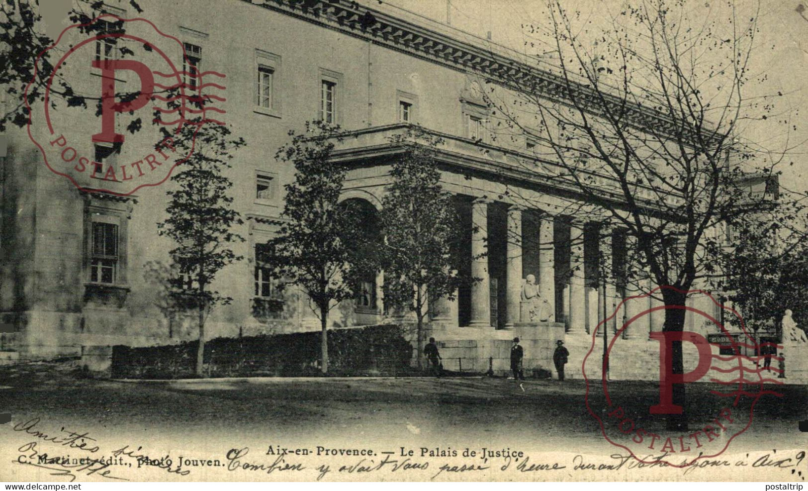 FRANCIA. FRANCE. AIX EN PROVENCE - PALAIS DE JUSTICE. - Aix En Provence