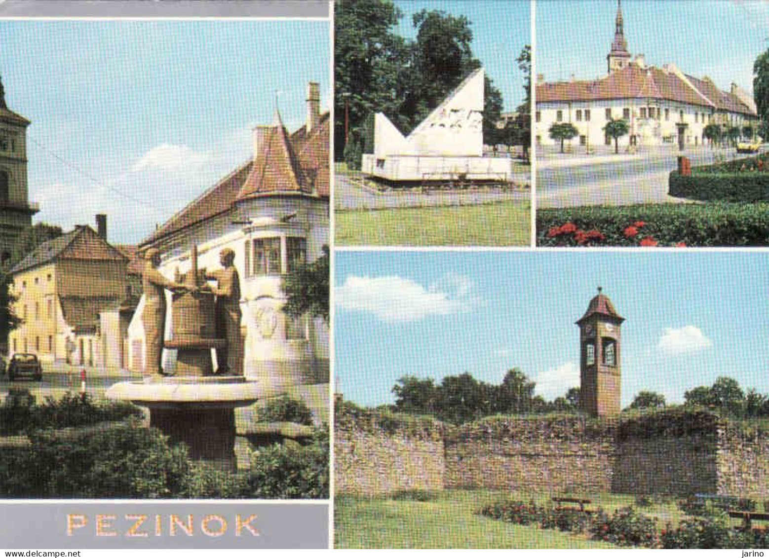Slovakia,  Pezinok, Used 1989 - Slovaquie