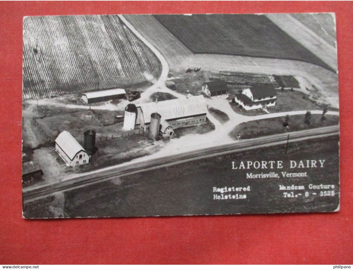 RPPC. Laporte Dairy. Morrisville   Vermont   Ref 6412 - Andere & Zonder Classificatie