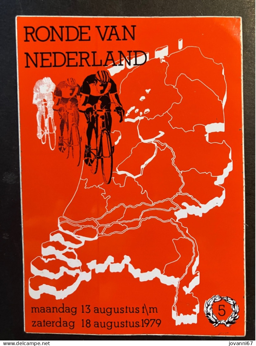 Ronde Van Nederland -  Sticker - Cyclisme - Ciclismo -wielrennen - Cycling
