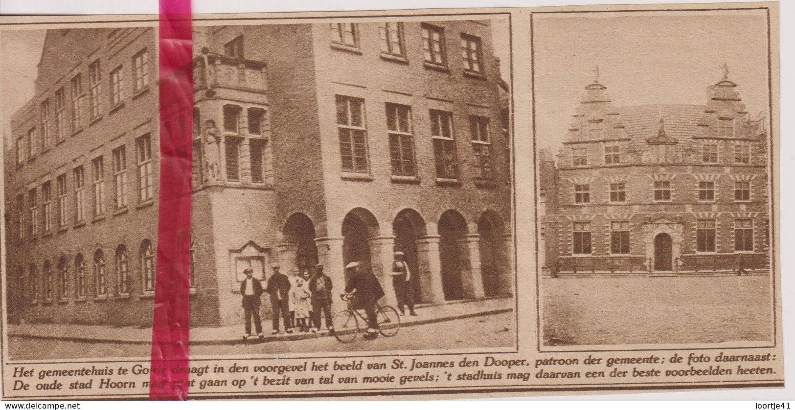 Goirle - Gemeentehuis  - Orig. Knipsel Coupure Tijdschrift Magazine - 1925 - Unclassified