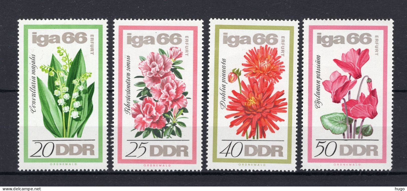 DDR Yt. 895/898 MNH 1966 - Ungebraucht