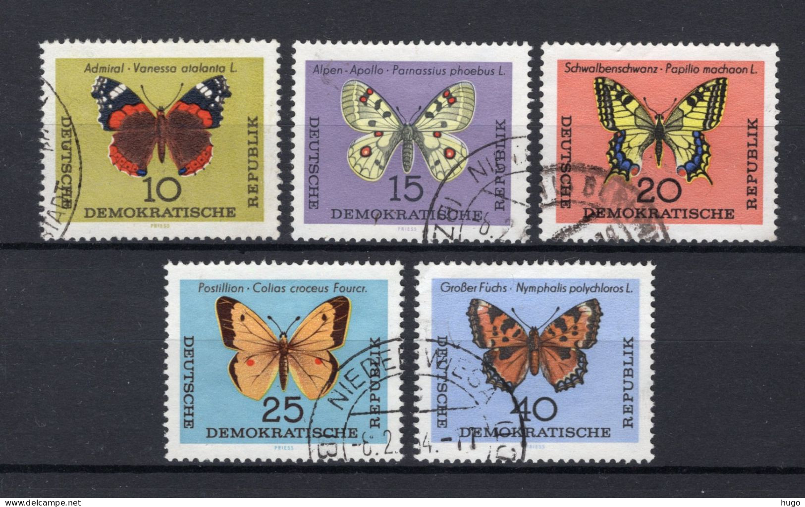 DDR Yt. 707/711° Gestempeld 1964 - Used Stamps