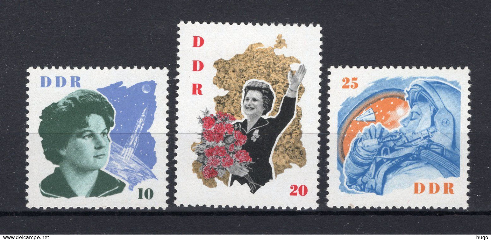 DDR Yt. 691/693 MNH 1963 - Ungebraucht