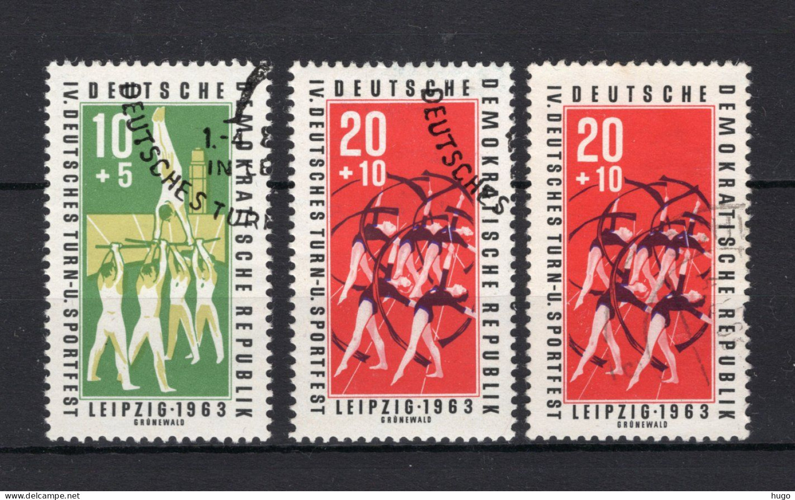 DDR Yt. 668/669° Gestempeld 1963 - Used Stamps
