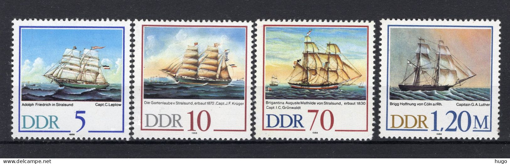DDR Yt. 2804/2807 MNH 1988 - Unused Stamps