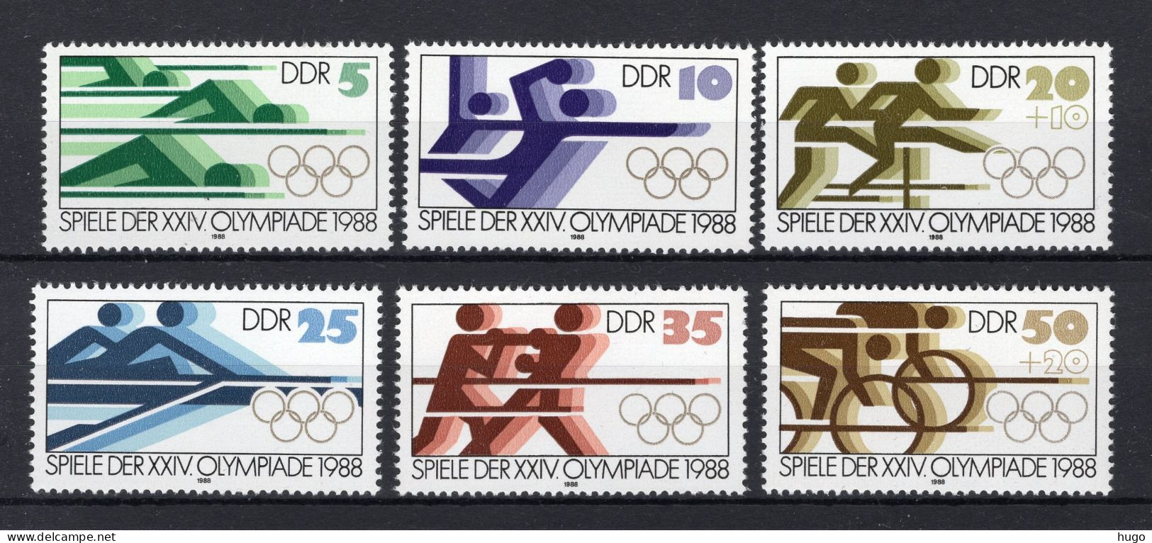 DDR Yt. 2796/2801 MNH 1988 - Ungebraucht