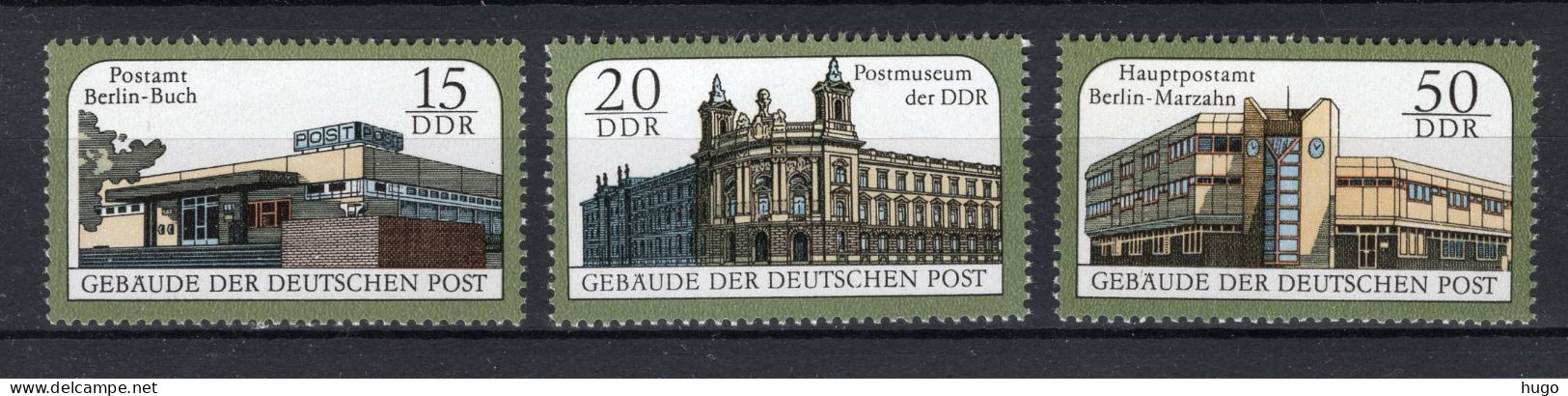 DDR Yt. 2758/2760 MNH 1988 - Unused Stamps