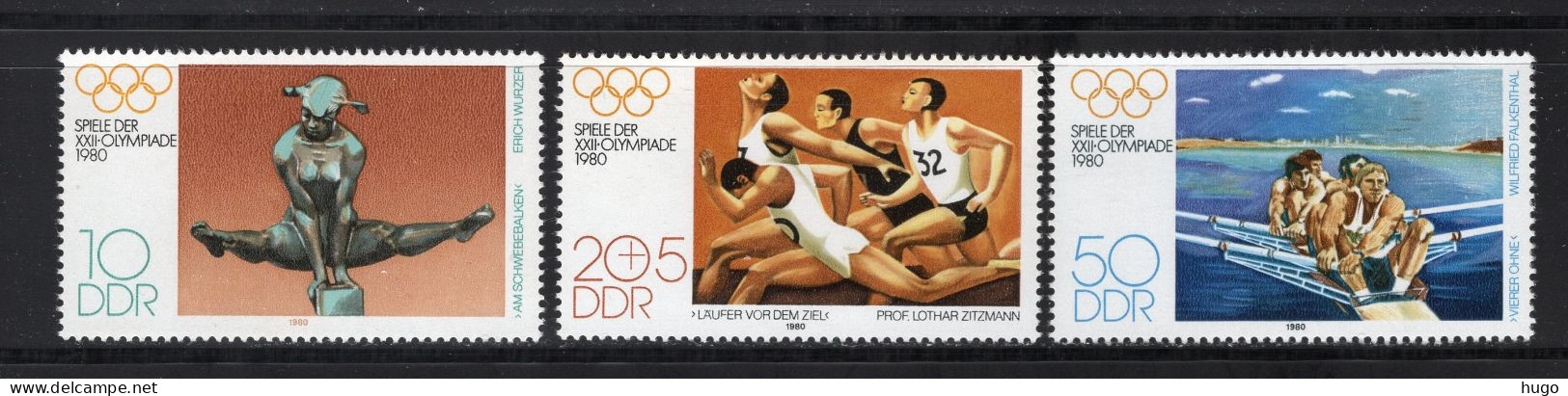 DDR Yt. 2165/2167 MNH 1980 - Unused Stamps