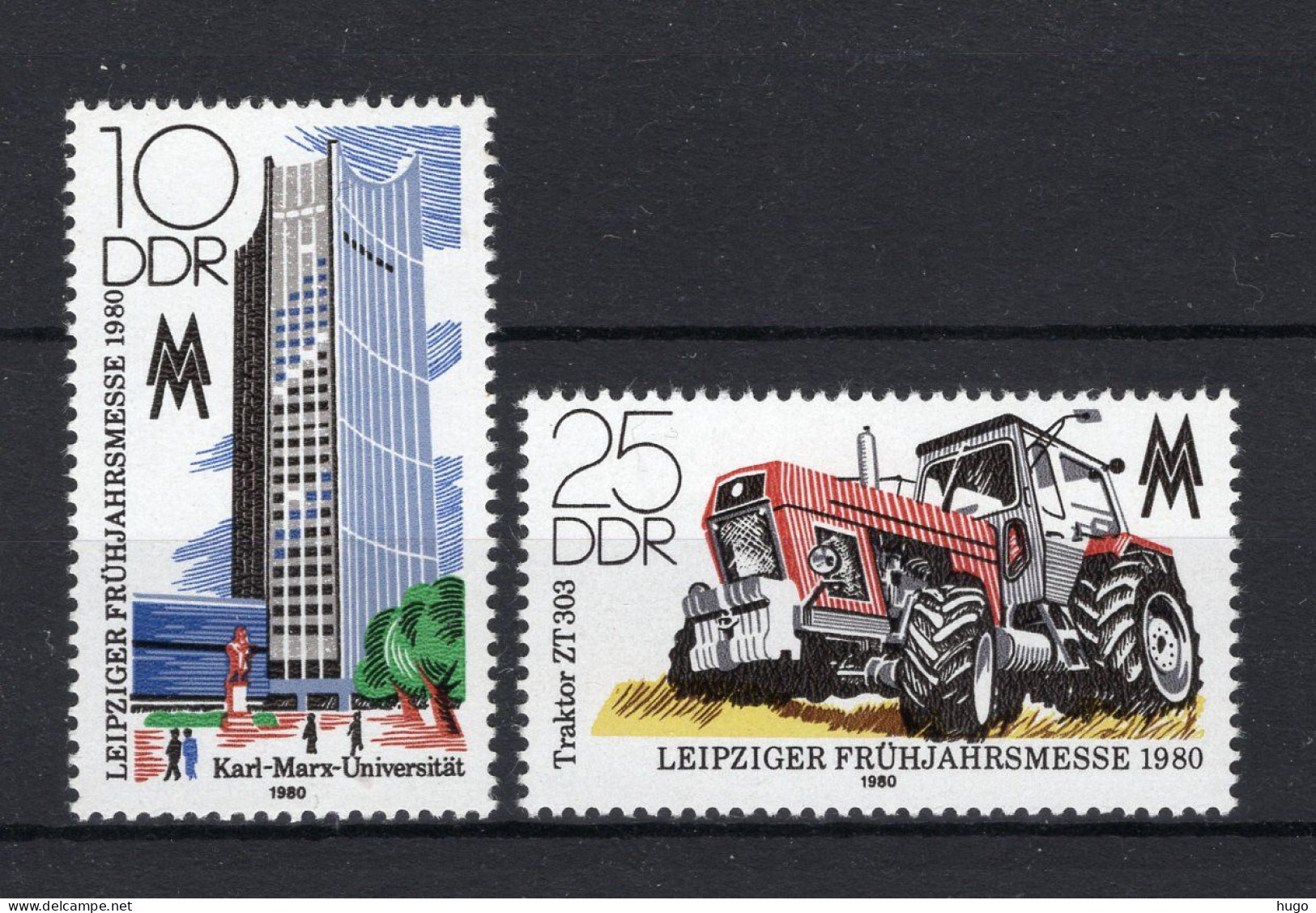 DDR Yt. 2162/2163 MNH 1980 - Ungebraucht