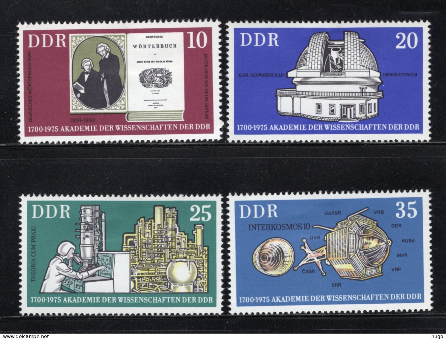 DDR Yt. 1741/1744 MH 1975 - Neufs