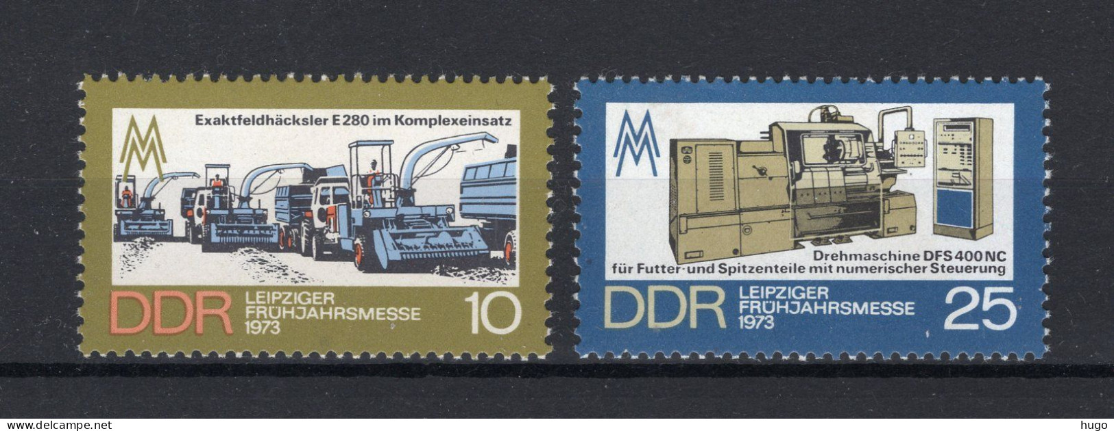 DDR Yt. 1529/1530 MNH 1973 - Unused Stamps