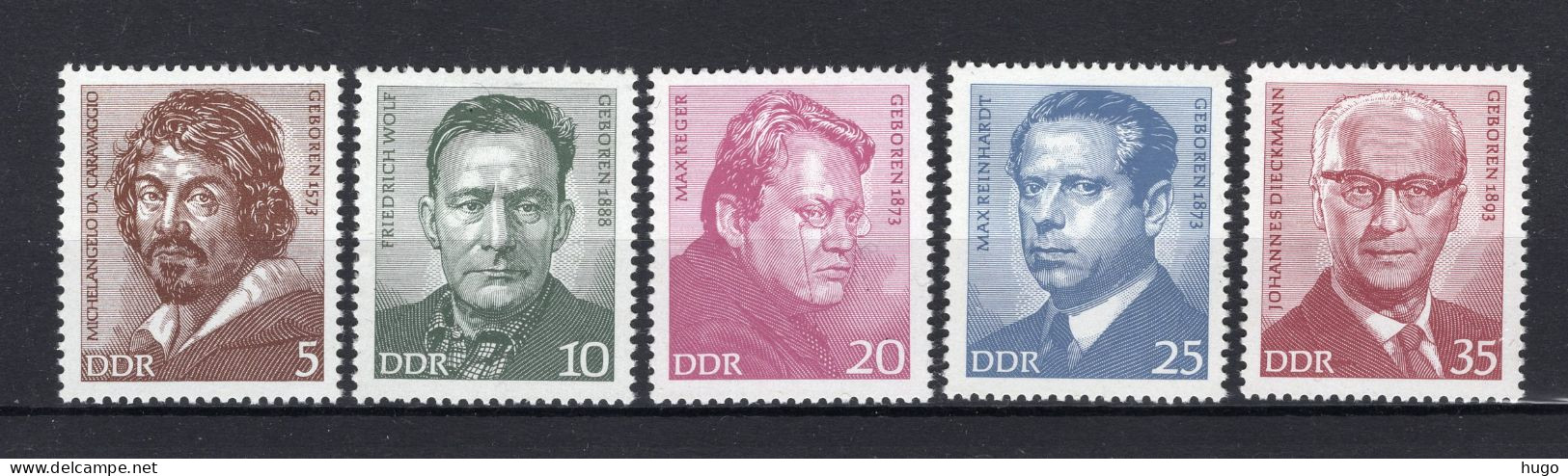 DDR Yt. 1514/1518 MNH 1973 - Unused Stamps