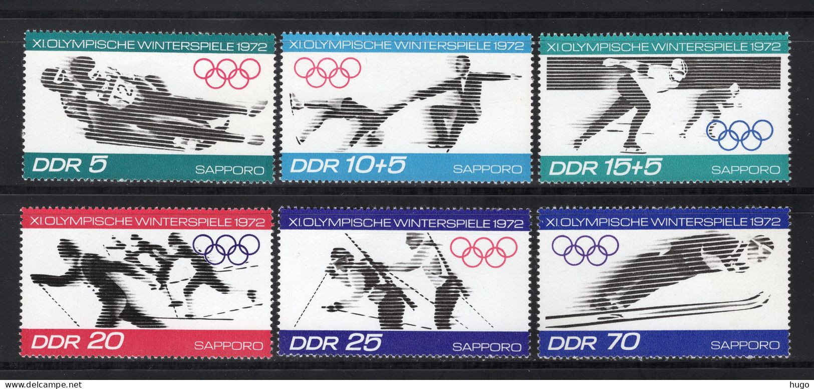 DDR Yt. 1413/1418 MNH 1971 - Unused Stamps