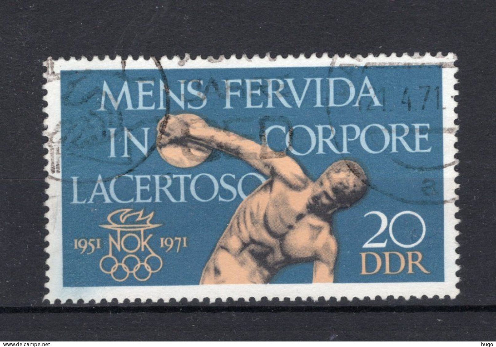 DDR Yt. 1350° Gestempeld 1971 - Used Stamps