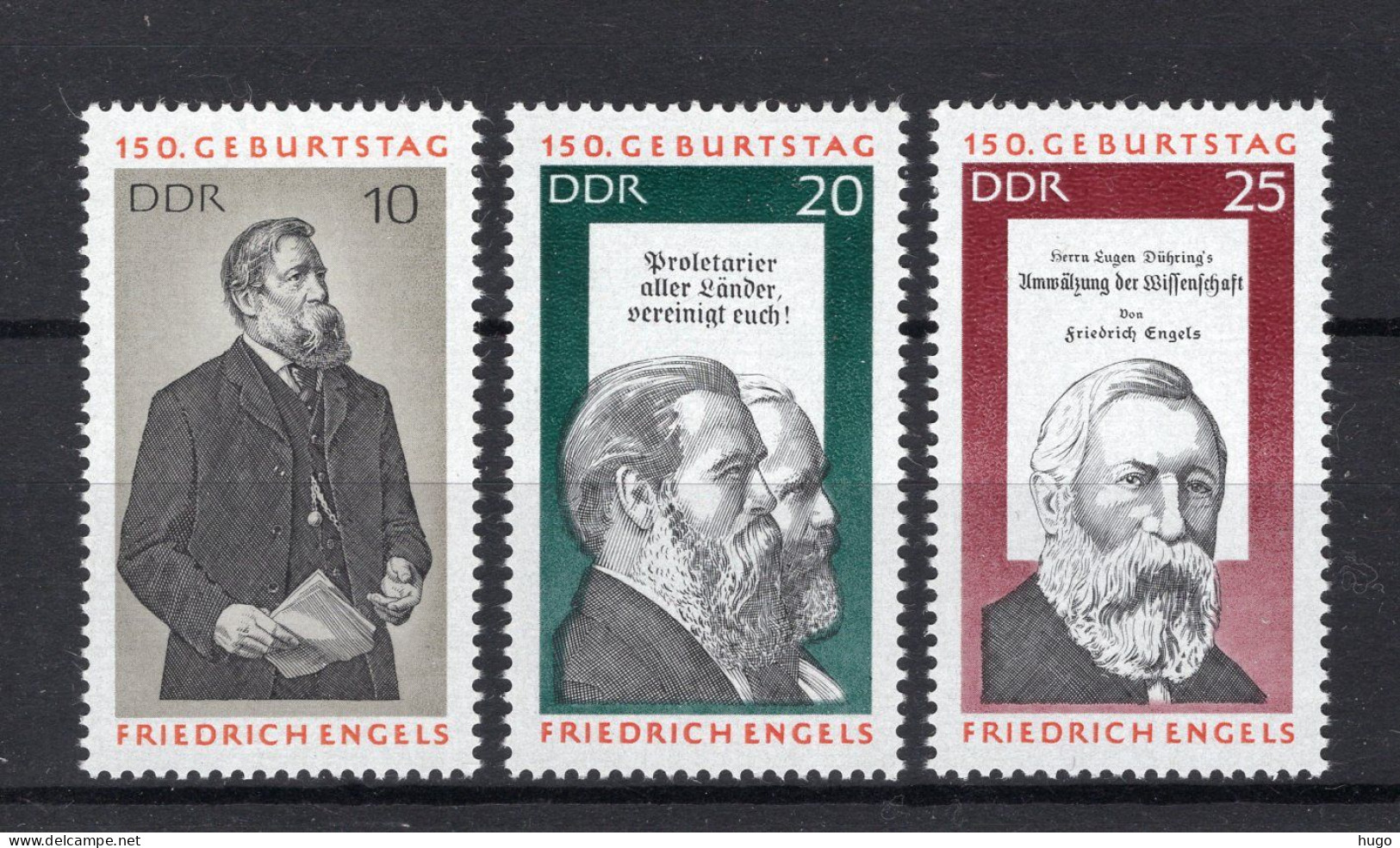 DDR Yt. 1313/1315 MNH 1970 - Neufs