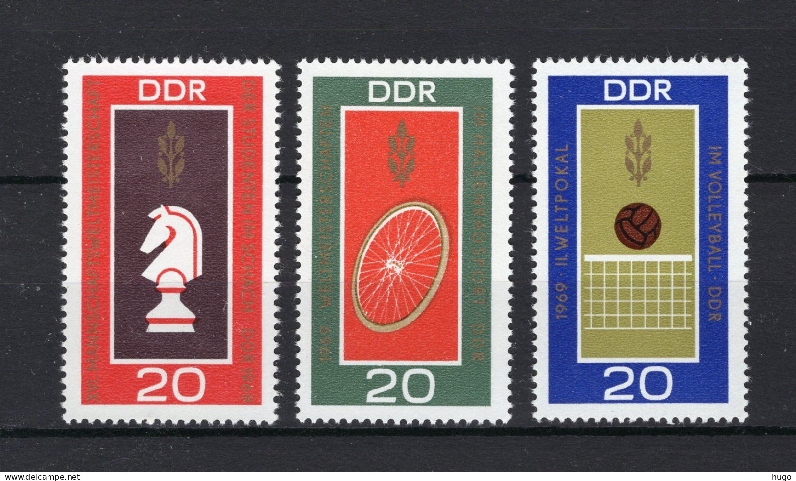 DDR Yt. 1187/1189 MNH 1969 - Neufs