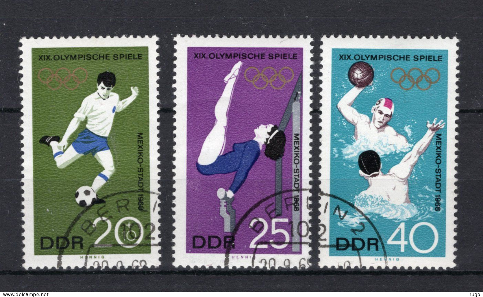 DDR Yt. 1102/1104° Gestempeld 1968 - Used Stamps