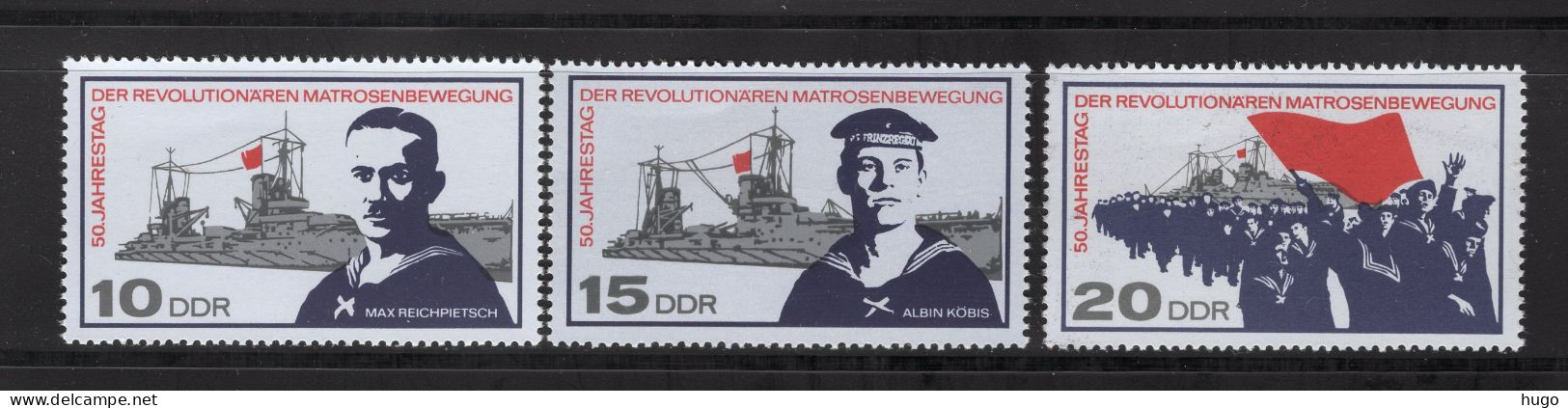 DDR Yt. 1003/1005 MNH 1967 - Ungebraucht