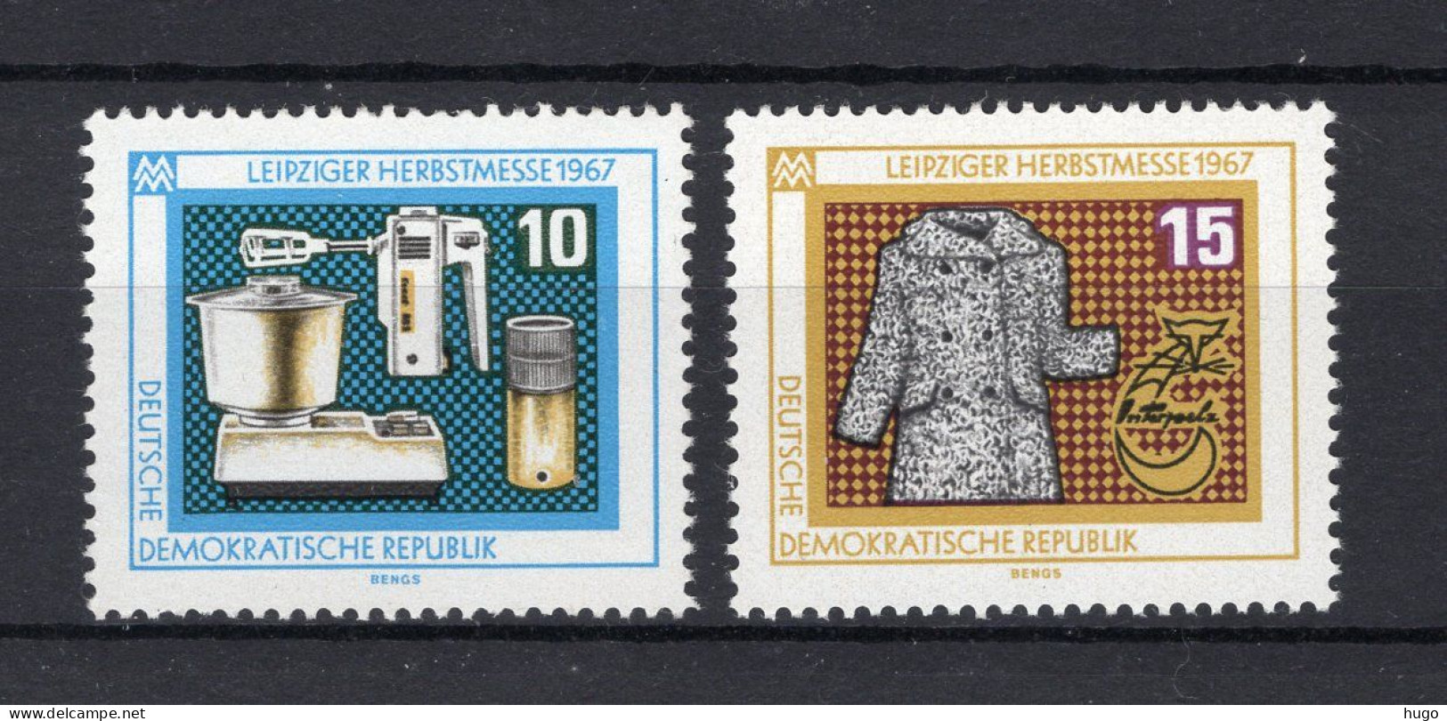 DDR Yt. 1006/1007 MNH 1967 - Unused Stamps