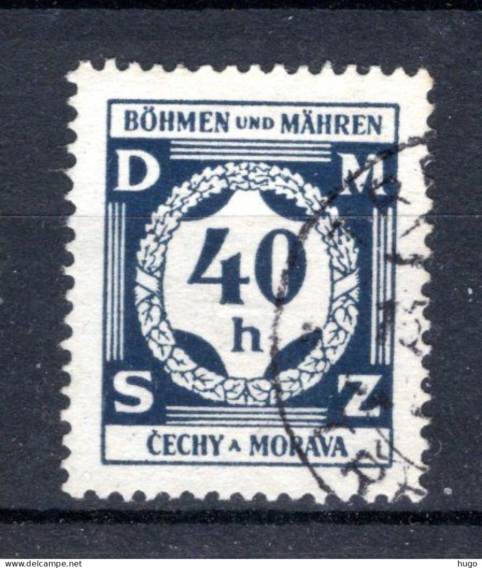 BOHEMEN EN MORAVIE Yt. S2° Gestempeld 1941 - Used Stamps