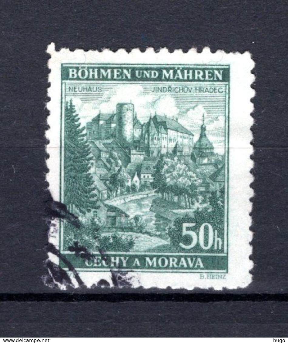 BOHEMEN EN MORAVIE Yt. 47° Gestempeld 1940-1941 - Used Stamps