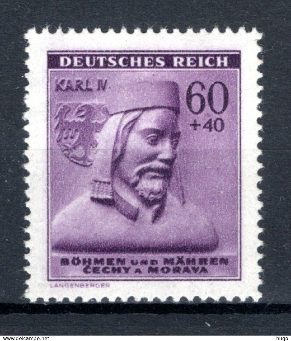 BOHEMEN EN MORAVIE Yt. 102 MH* 1943 - Unused Stamps